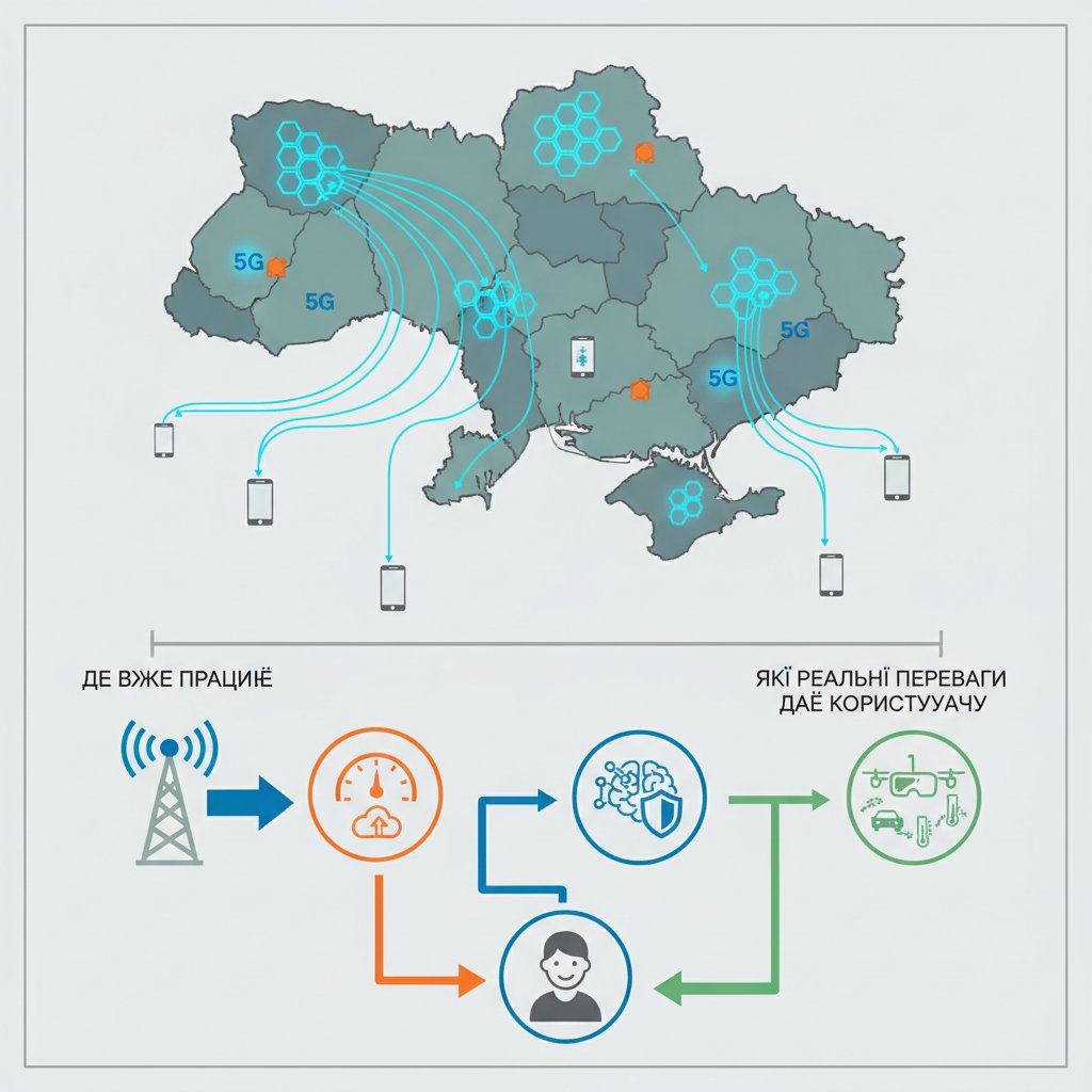 5G в Україні: де вже працює та які реальні переваги дає користувачу