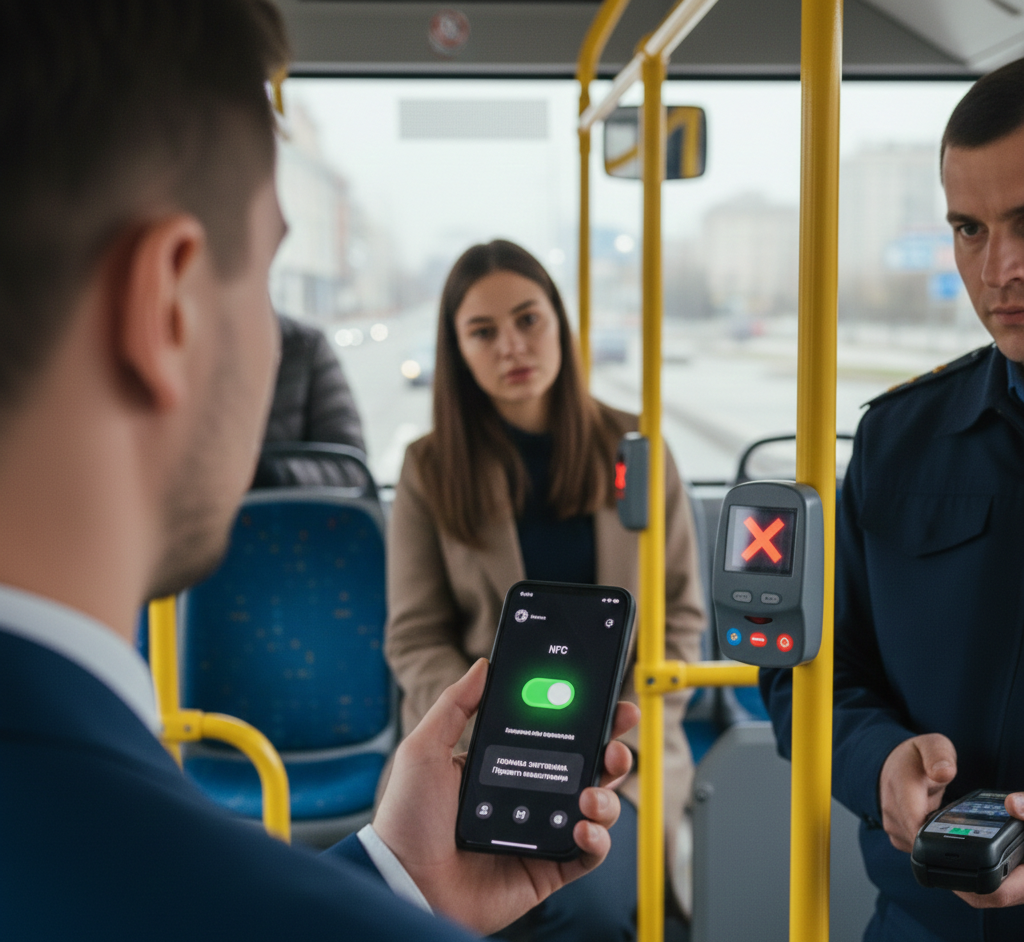 Діагностика проблем зі смартфоном при оплаті в транспорті