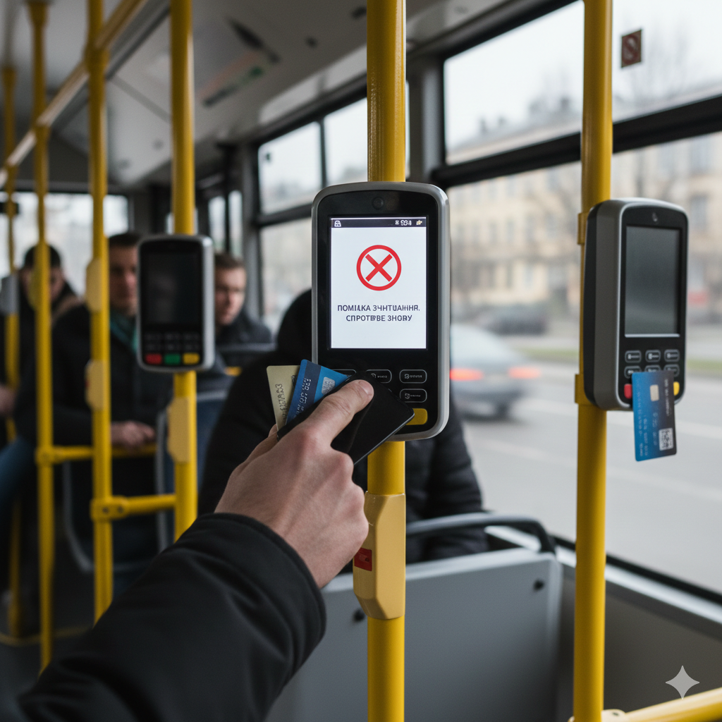 Технічні та експлуатаційні причини збоїв безконтактної оплати